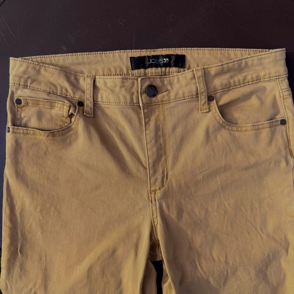 JOE’S JEANS Boys Size 20 Straight Leg Tan Khaki Zip Fly 5 Pocket Jeans - Picture 10 of 13